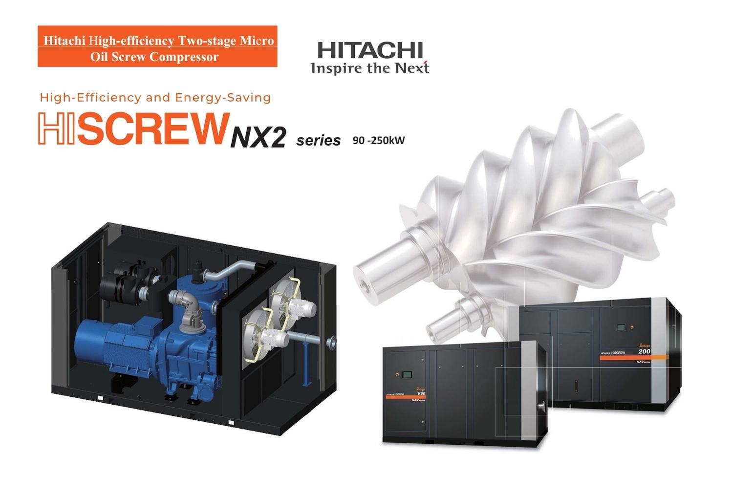 Máy nén khí Hitachi NX2